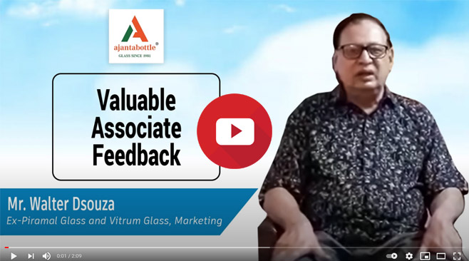 NEWWAYS INTERNATIONAL SHIPPING PRIVATE LIMITED has strong foothold in the glass packaging industry: Walter Dsouza, Ex-Piramal Glass